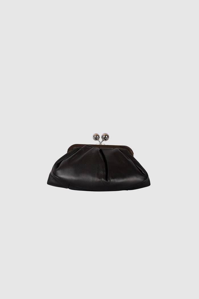 Pasticcino Bag Small in montone - Nero