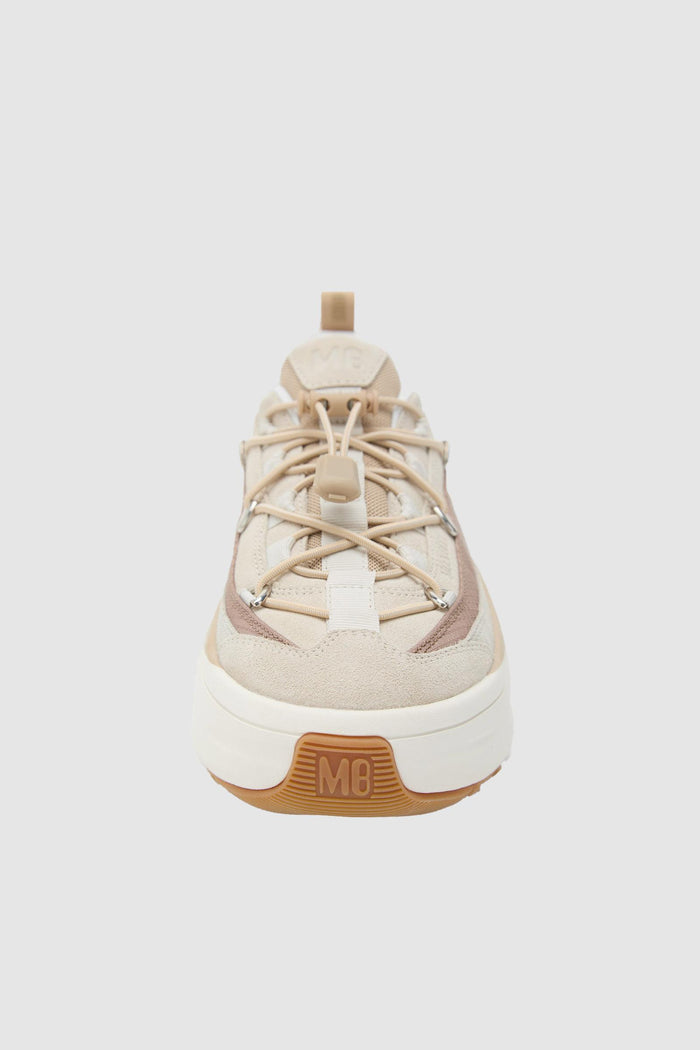 SNEAKER MOON247 XLACE BEIGE E TORTORA-3