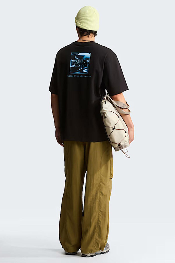 T-shirt Liquid NSE Box Oversized Graphic da uomo-4