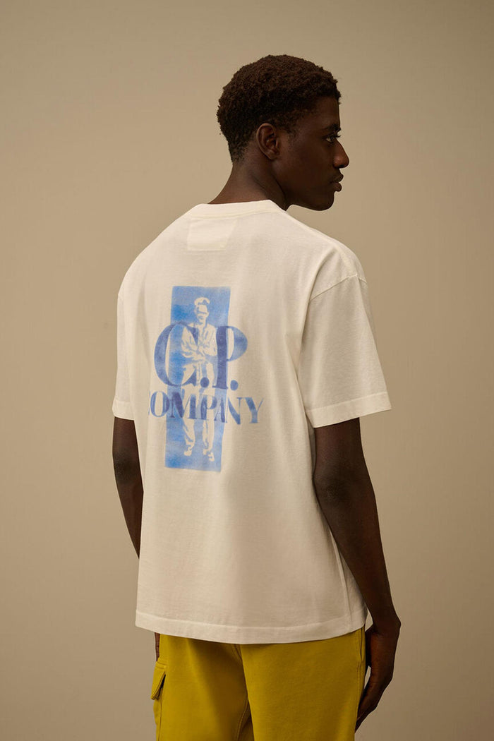 Maglietta con logo Jersey Comfort 30/1-2