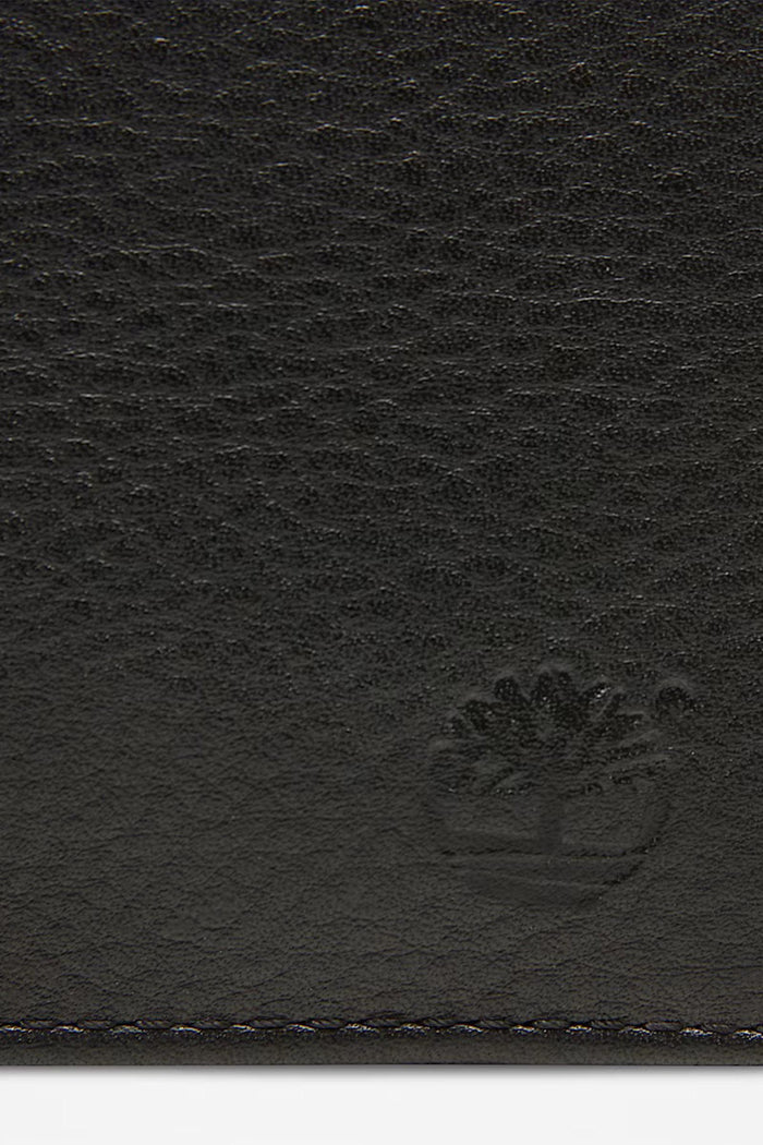 Portafoglio Bifold in Pelle con Portamonete Kennebunk da Uomo in colore nero-4