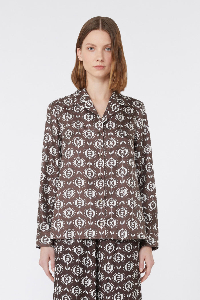 Oncia camicia in seta stampata-3