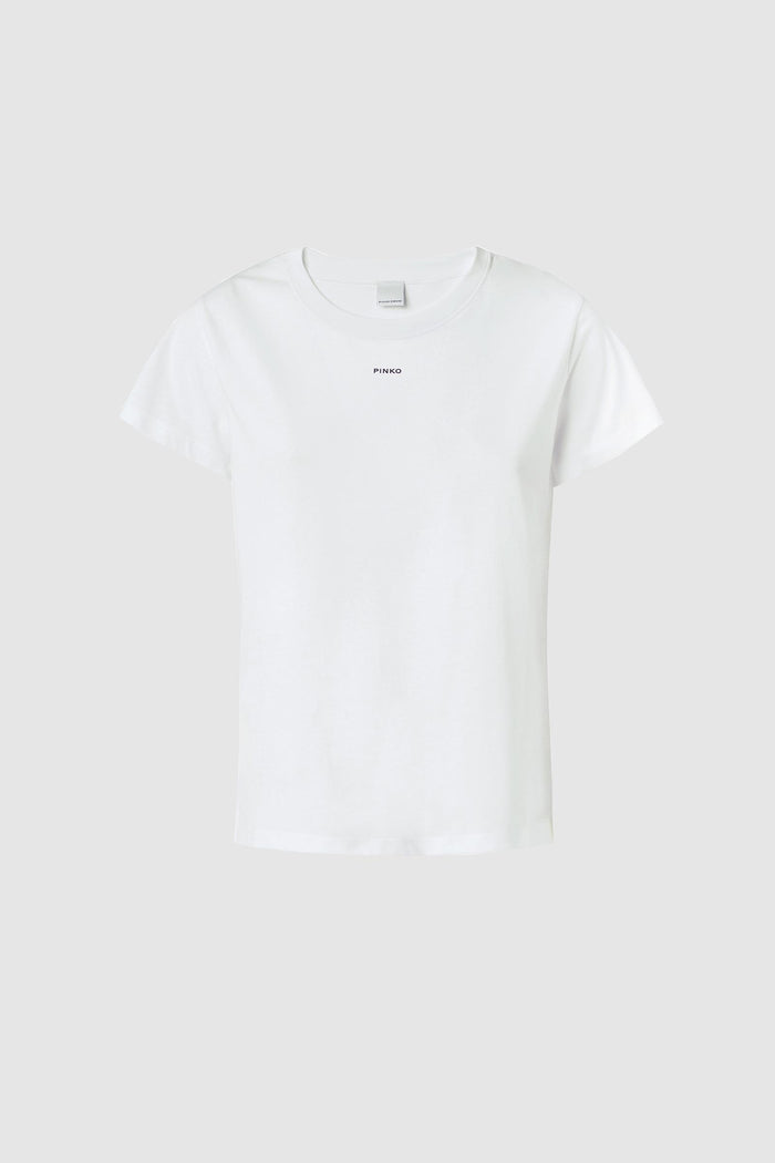 T-shirt mini logo PINKO-1