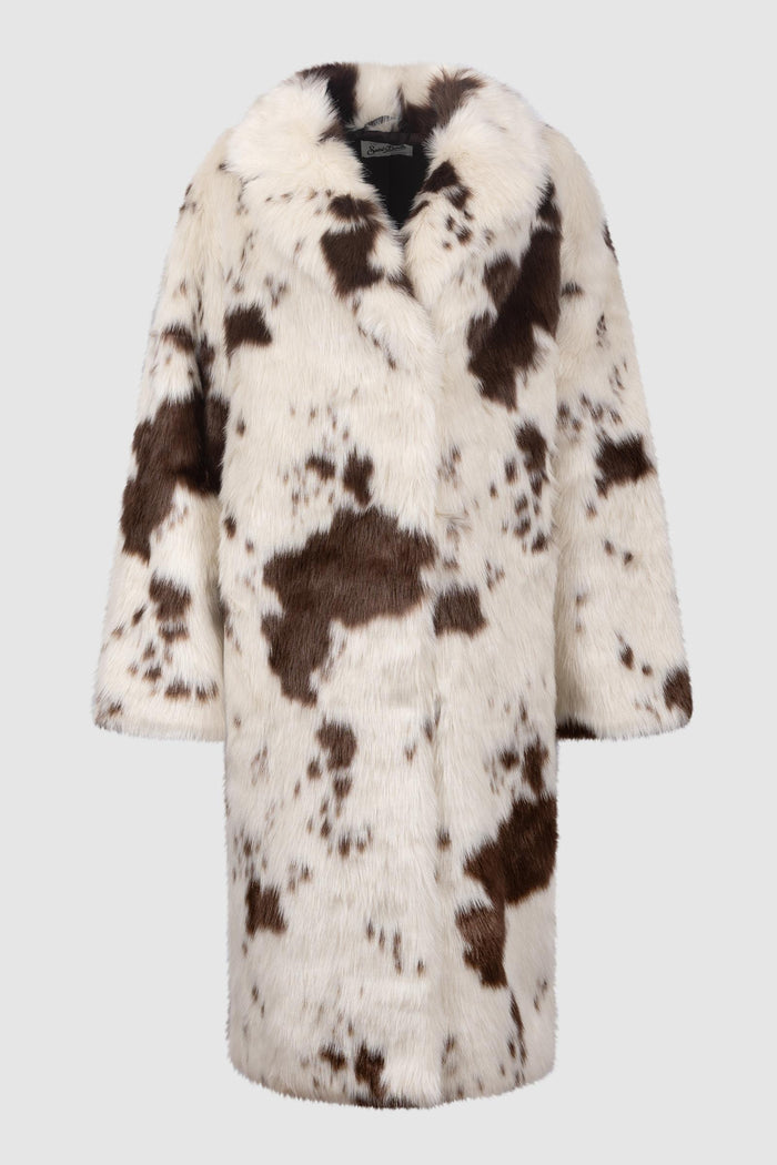 Cappotto Ecopelliccia Maculato