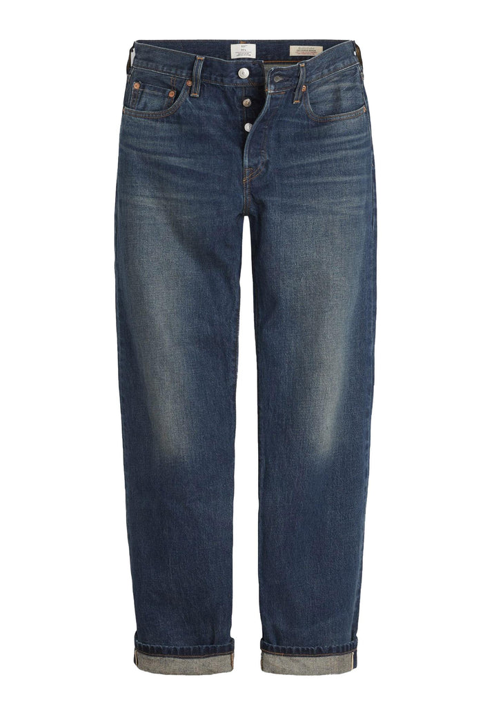 Jeans Uomo in Denim Blu con Vestibilità Regular-2
