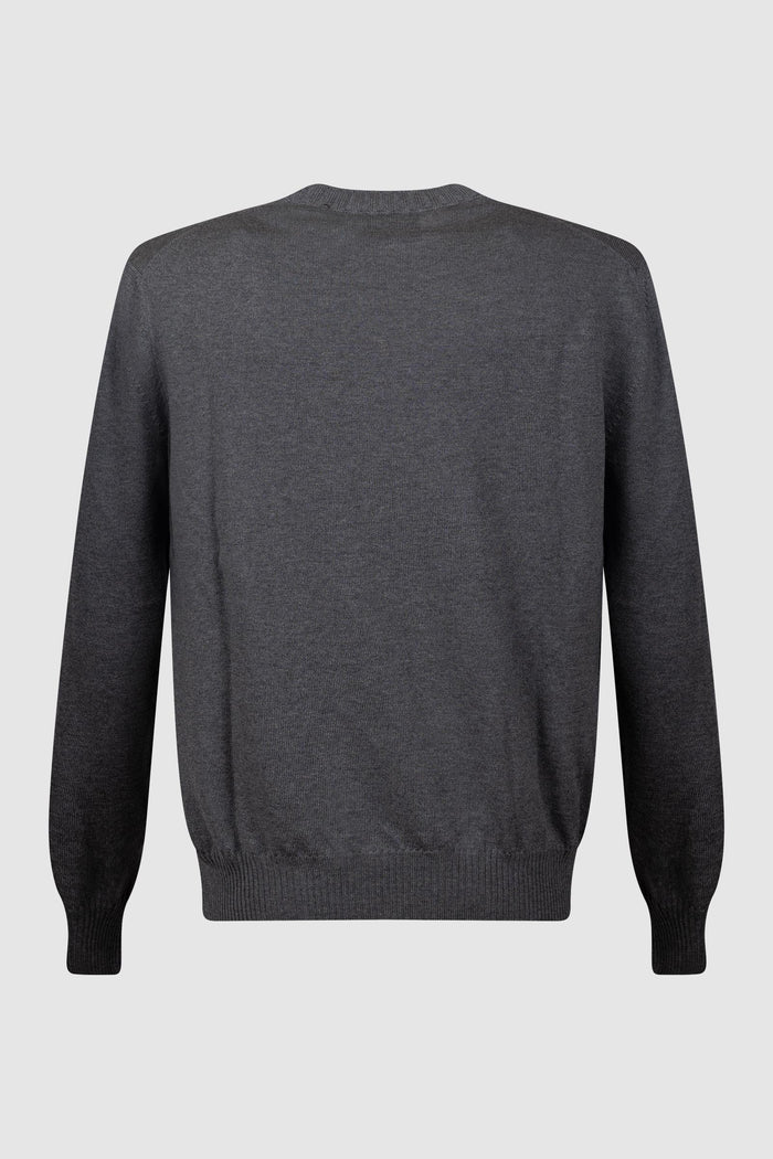 Maglione Uomo Gran Sasso in Puro Cotone-2