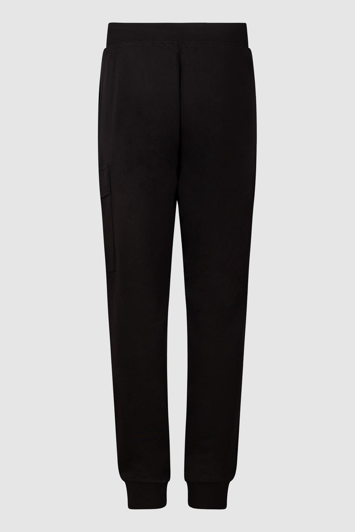 Jogger in cotone con tasca laterale-2