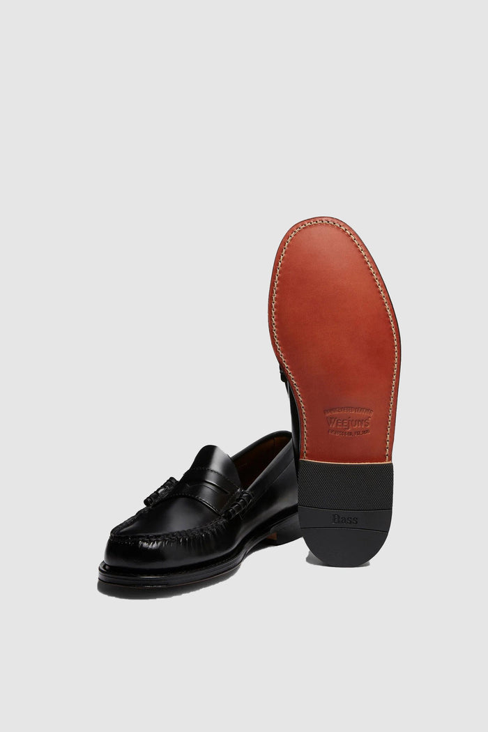 Mocassini Weejuns Larson Penny<BR/>Pelle nera-4