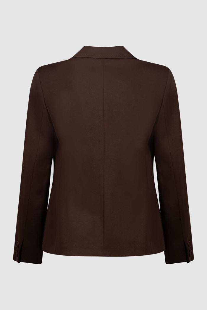 Blazer in jersey di cotone-2