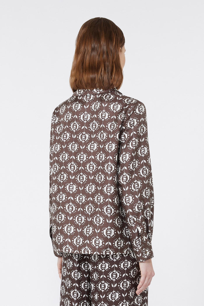 Oncia camicia in seta stampata-5