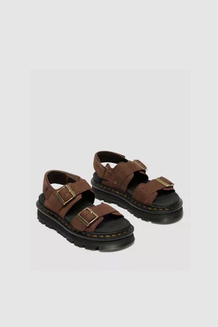 Sandali Zebzag in pelle Nabuk con platform-2