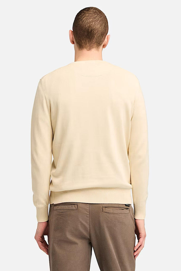 Maglione in Cotone Williams River da Uomo in beige-3
