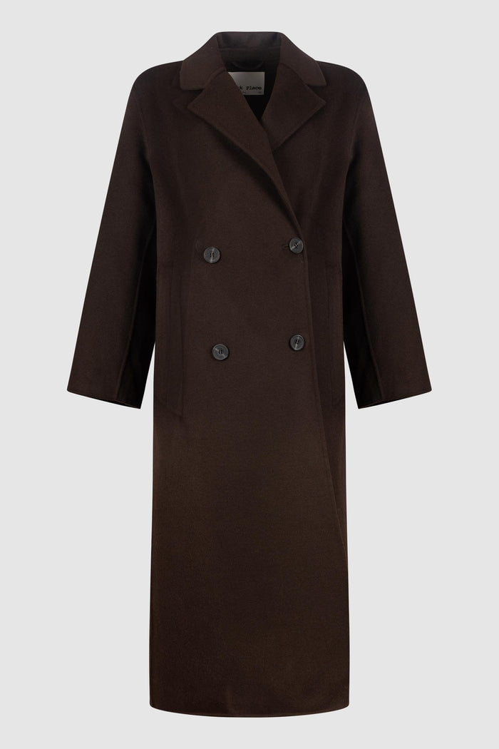 Cappotto lungo doppiopetto