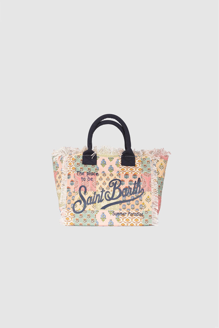 Borsa Shopper Patchwork Floreale-2
