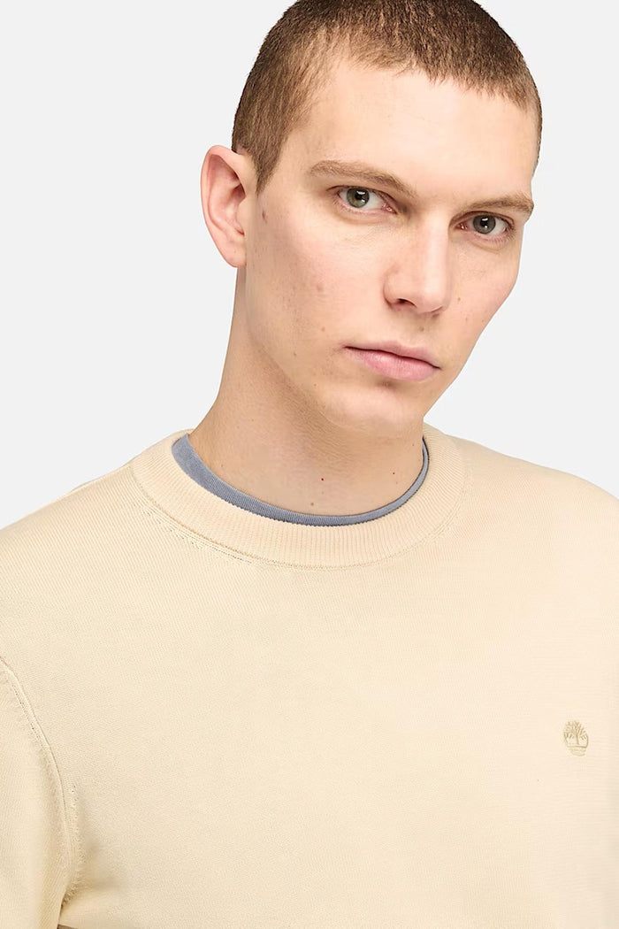 Maglione in Cotone Williams River da Uomo in beige-2