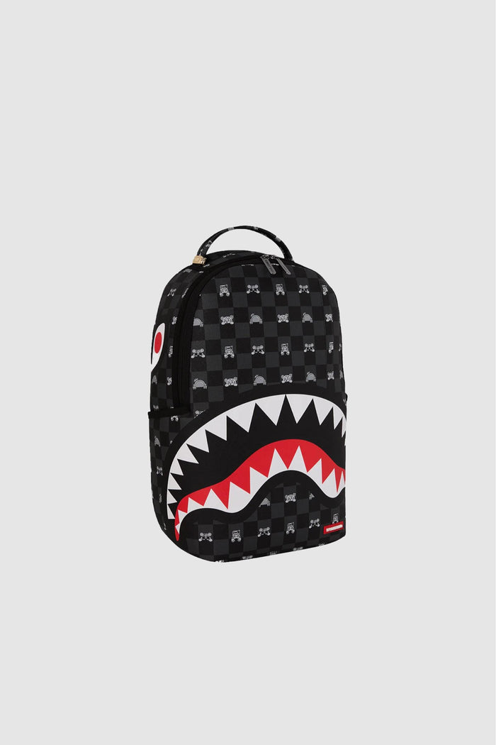 PEEKING CHARACTER CHECK BACKPACK-2