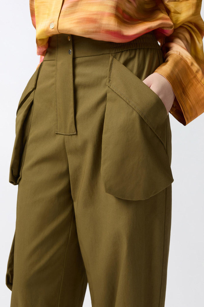 Pantaloni cargo leggeri con maxi tasche-6