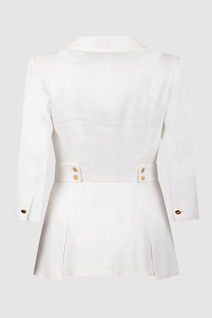 Giacca in misto lino-2