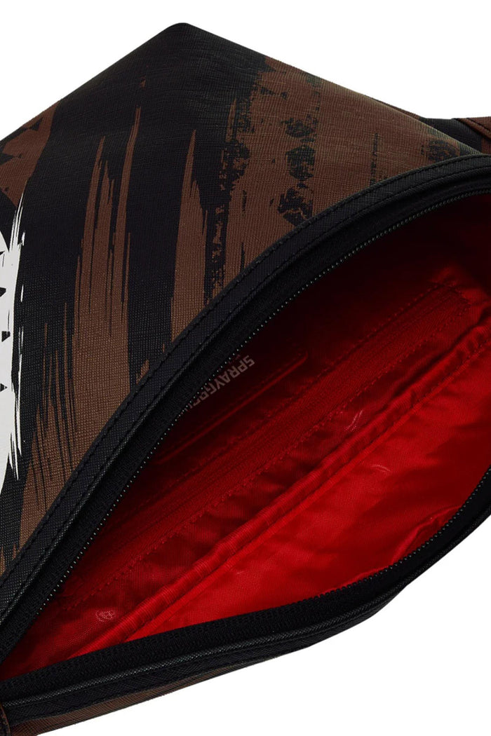 Sprayground Smeared Grunge Savvy Crossbody Bag<BR/><BR/>-4