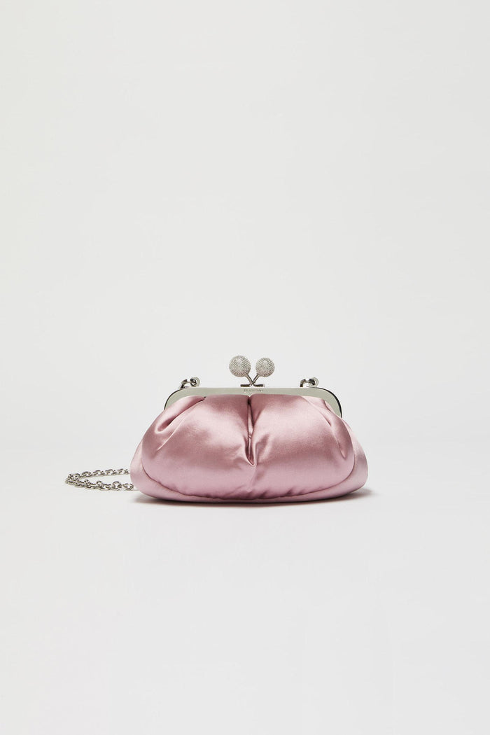 Emmy, pasticcino Bag Small in raso con strass-3