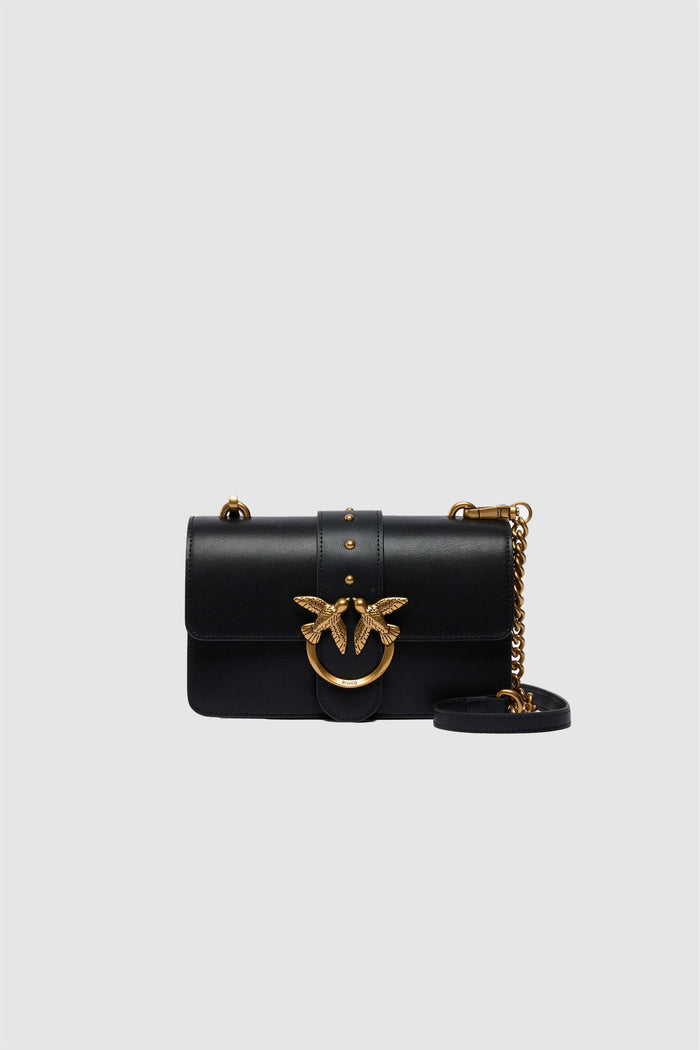 Borsa a tracolla piccola Love Bag One in pelle