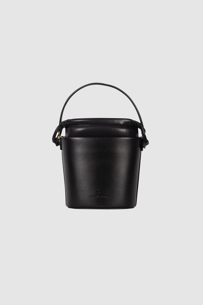 Borsa a secchiello con dettaglio logo-3