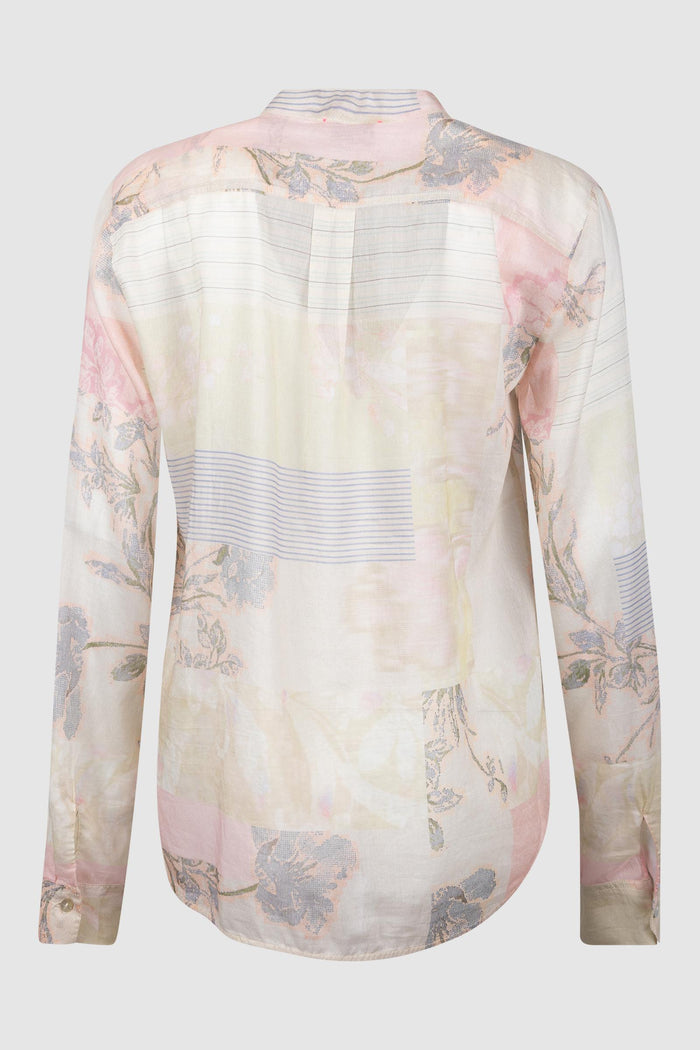 Camicia in Voile Stampato-2