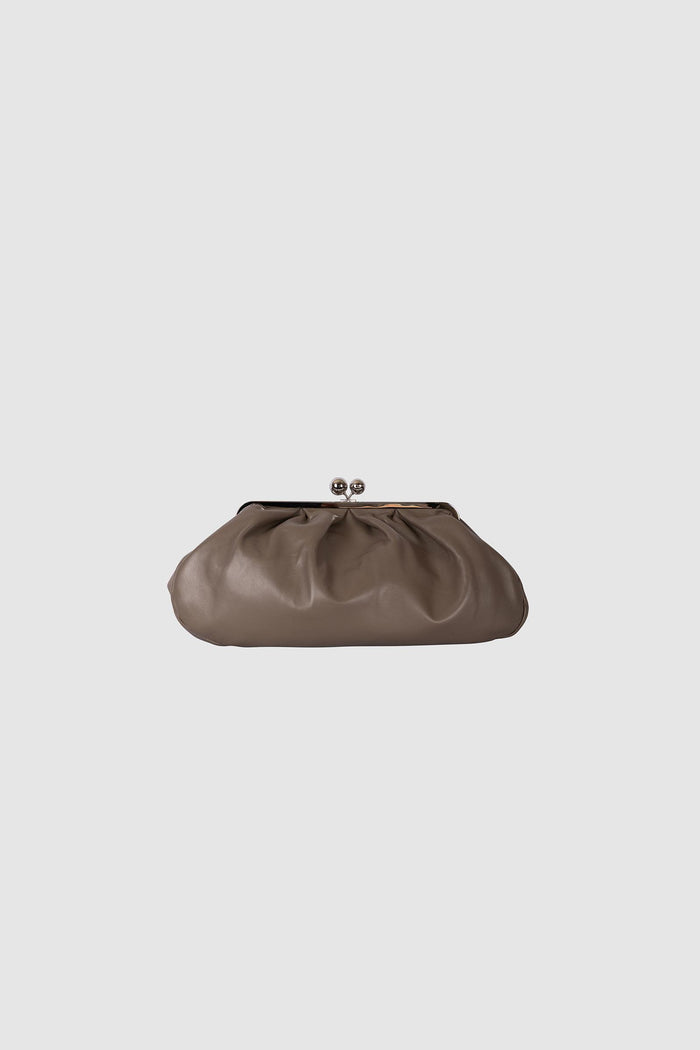 Pasticcino Bag Large in montone - Fango