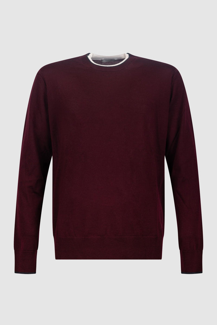 Maglia Girocollo in Lana-1