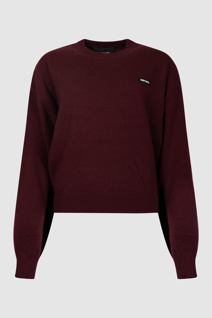 Maglione Girocollo con Logo
