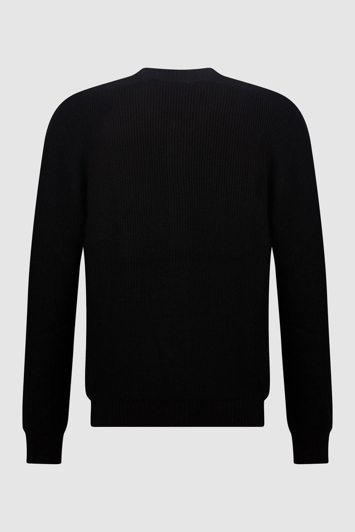 Cardigan in Maglia Nero-2