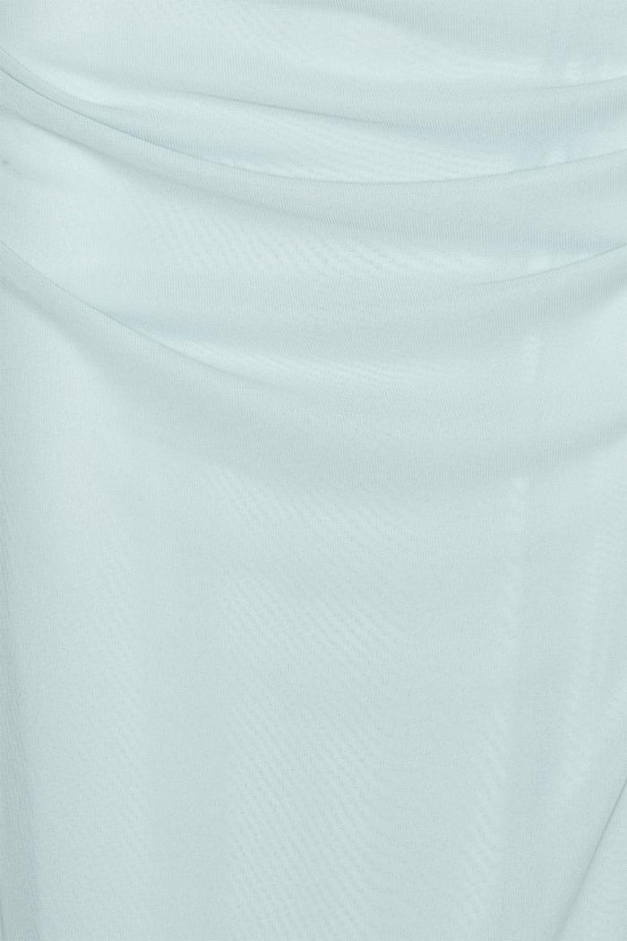 Abito monospalla azzurro-6