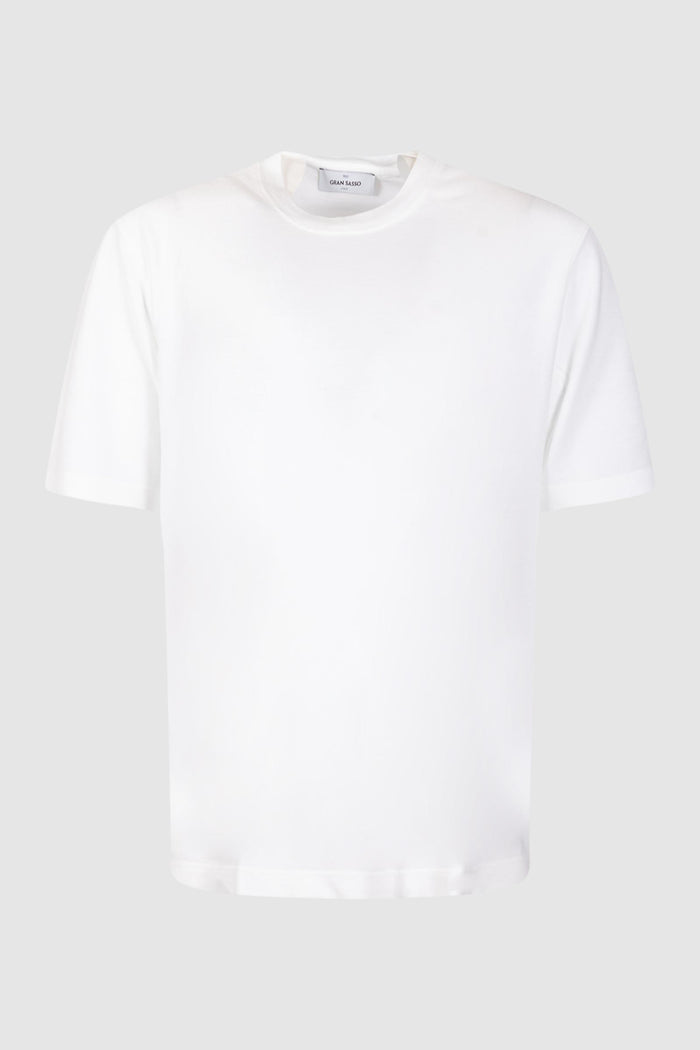 T-shirt lineare tinta unita