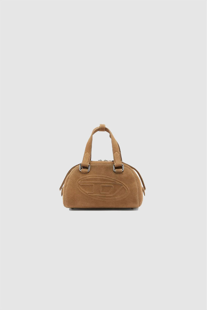 1DR Dome-Borsa bowling mini in pelle scamosciata