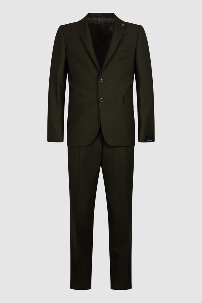 Abito verdone pura lana vergine tagliatore