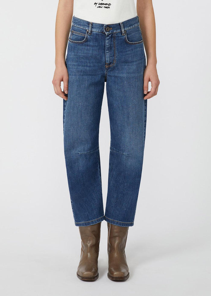 Jeans 5 tasche in denim autentico-2