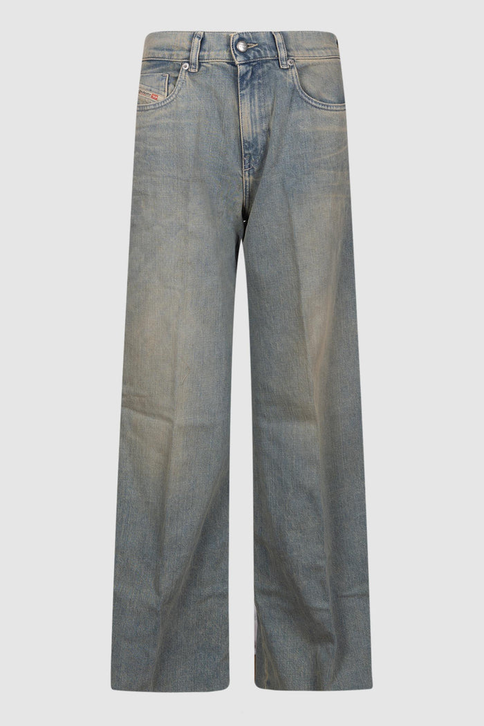 Jeans Diesel dal fit dritto - Denim lavaggio chiaro-1