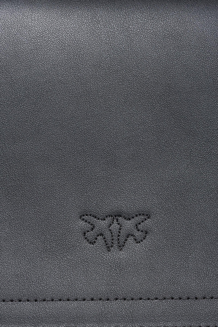 Borsa a tracolla media Love Bag in pelle liscia-5