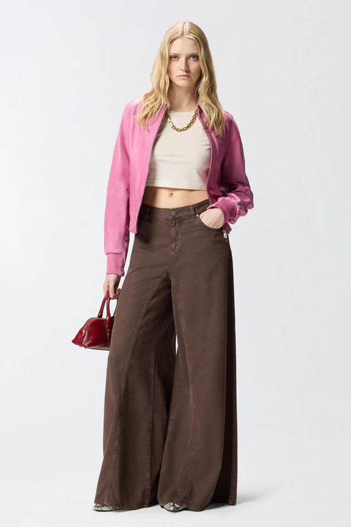 Maglia cropped con catena-4
