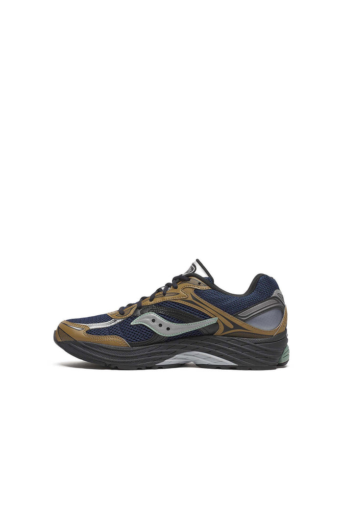 Scarpa Running Uomo Saucony Omni 9 - Blu Navy/Verde Oliva/Argento-2