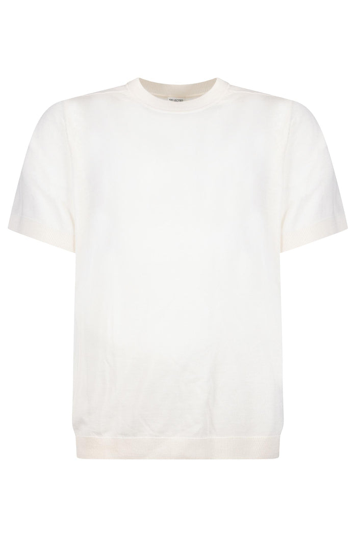 Maglia Uomo Selected a Maniche Corte in Cotone-2