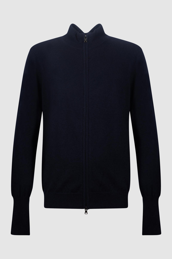 Cardigan Full Zip in Lana-1
