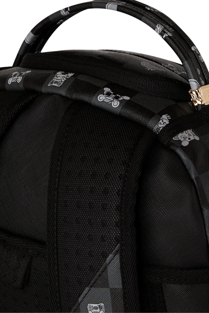 PEEKING CHARACTER CHECK BACKPACK-6