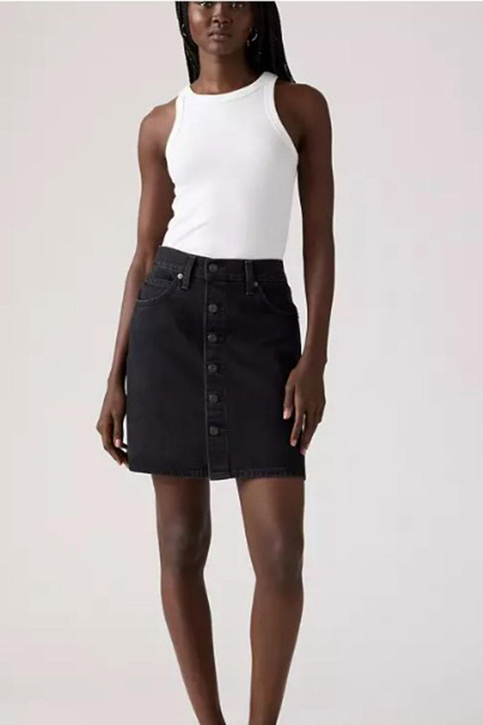 <BR/>Gonna Rétro Con Bottoni Sul Davanti-6