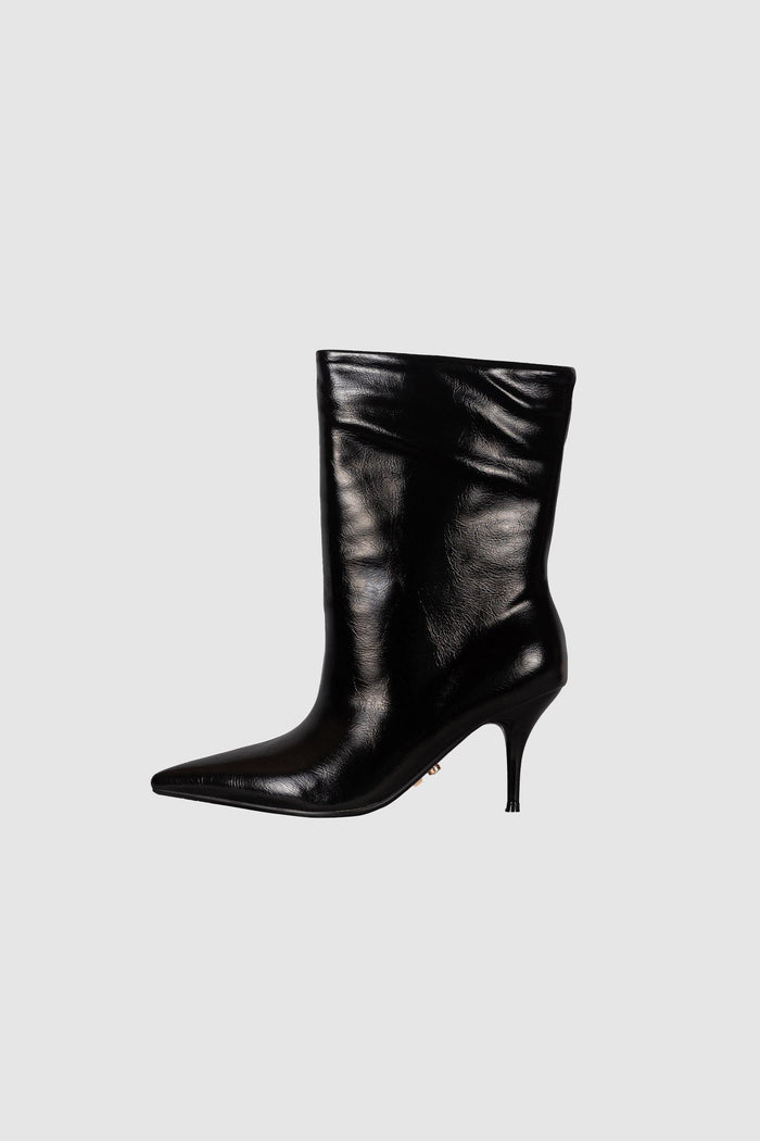 Stivale in pelle nera-2