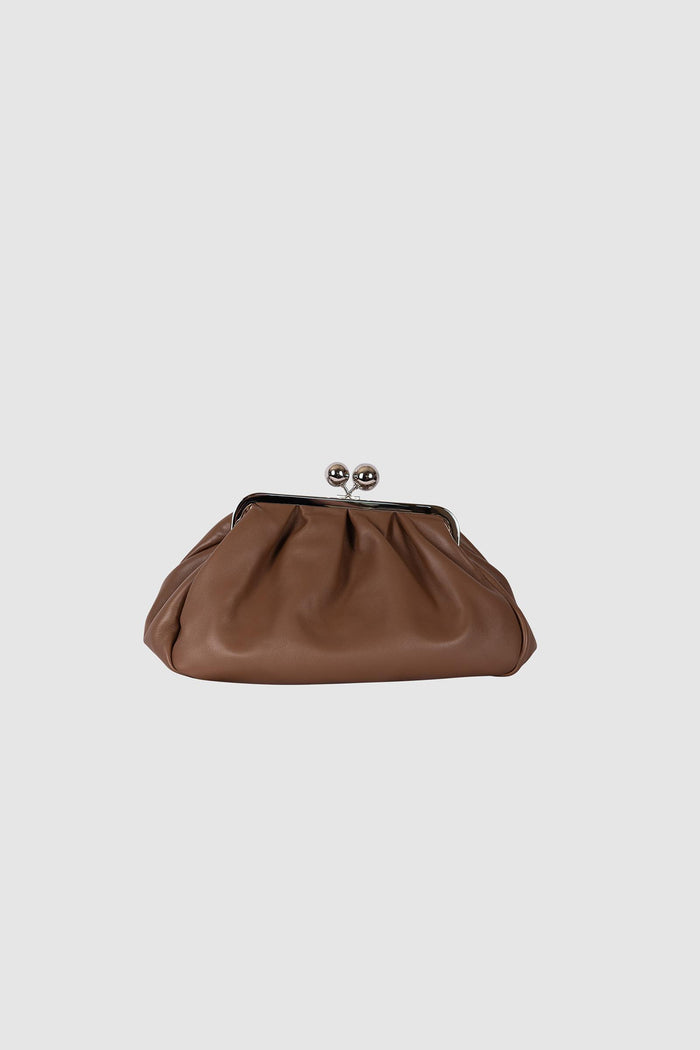Pasticcino Bag Medium in montone - Cuoio-3