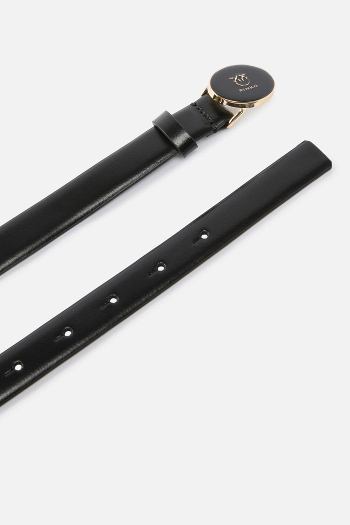 Cintura con logo Love Birds 2 cm-3