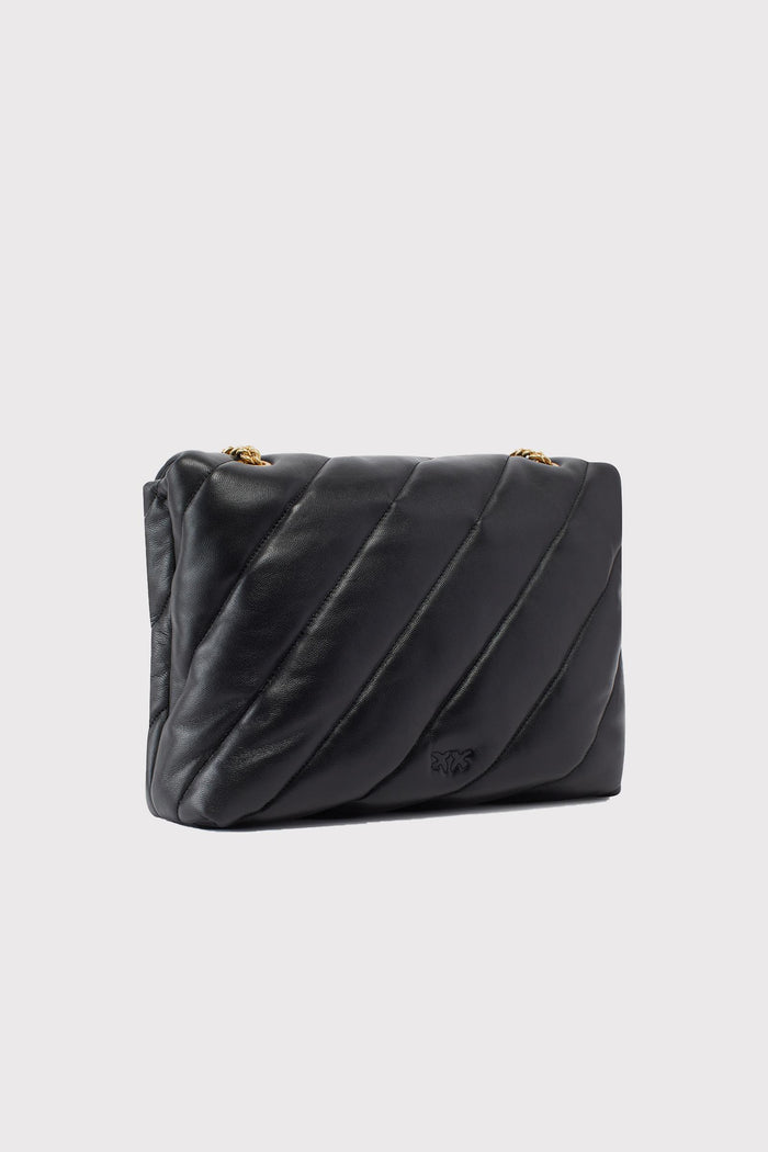 Borsa a tracolla grande Love Bag Puff in nappa trapuntata-2
