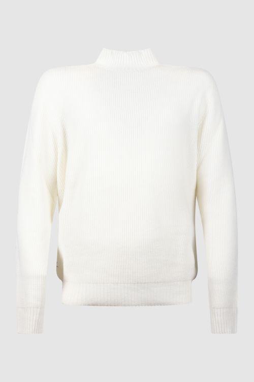 Maglione a collo alto in maglia fine