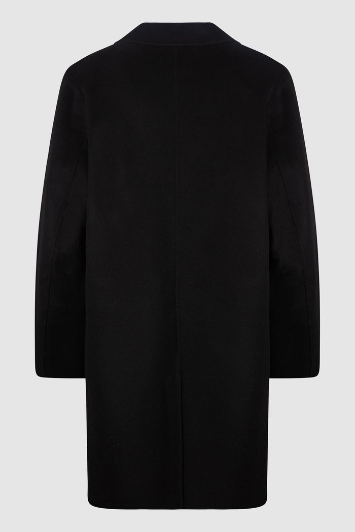 Cappotto Uomo Classico Nero-2